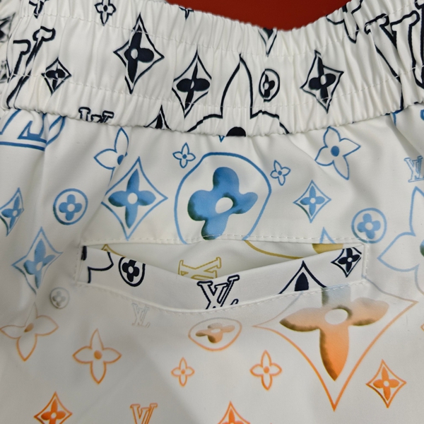 ブランドハーフパンツ素材ディテール